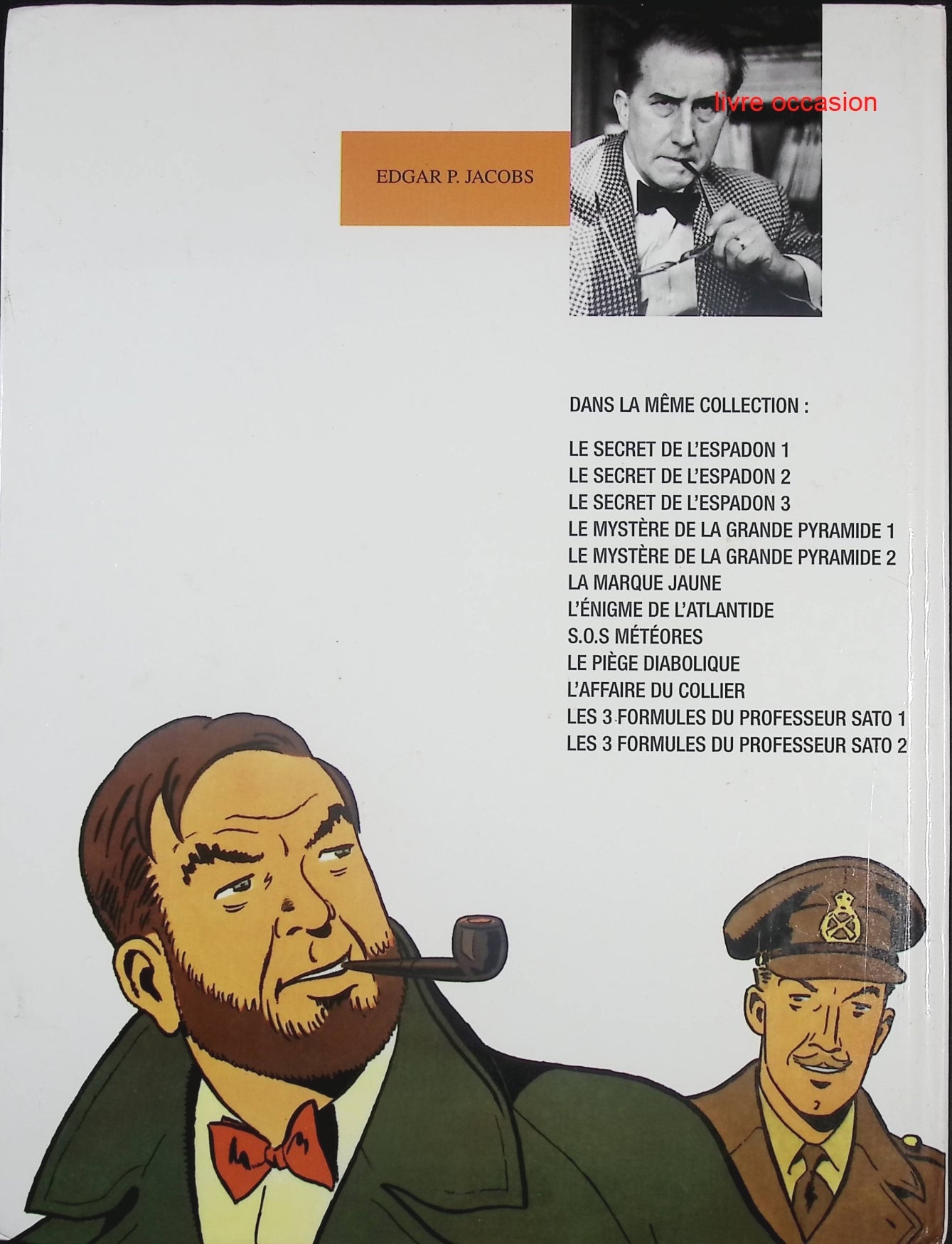 La Marque Jaune - Tome 6 - Blake & Mortimer  - Edgar P. Jacobs - Livre BD