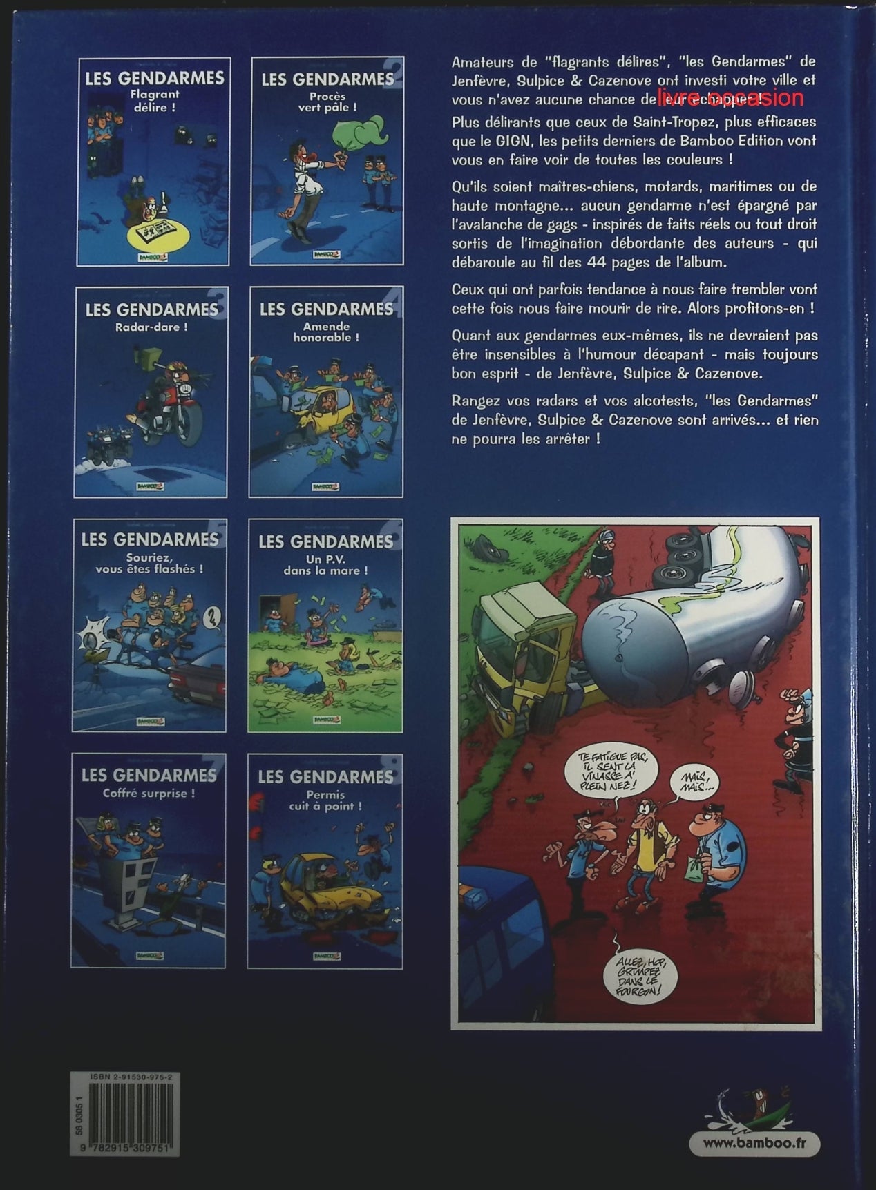 Les Gendarmes - tome 8 - Panik Room - Permis cuit à point ! - Livre BD