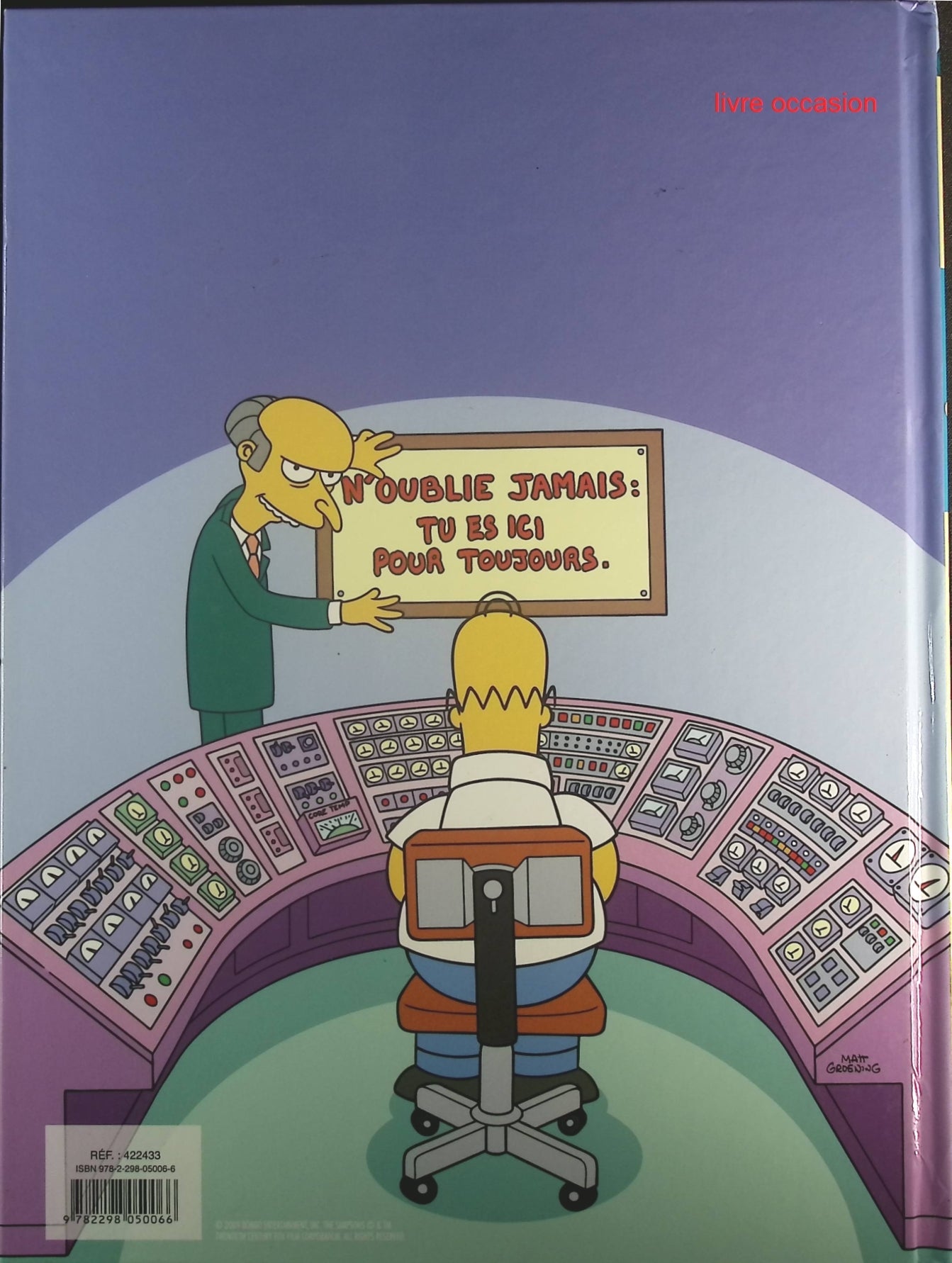 Les Simpson - tome 8 : Gros bosseur ! - Matt Groening - Livre BD