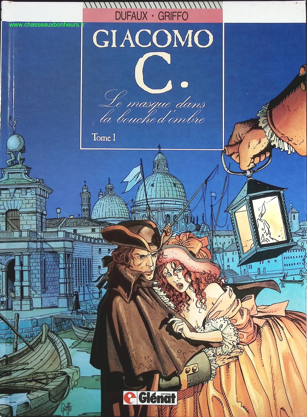 Le Masque Dans La Bouche D'ombre tome 1 - Giacomo - Jean Dufaux Griffo - livre BD