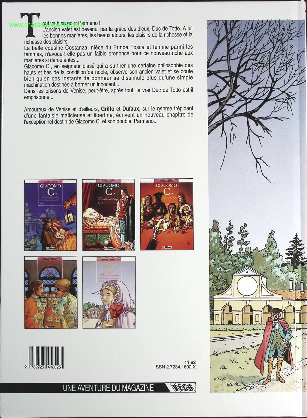 Pour L'amour D'une Cousine tome 5 - Giacomo - Jean Dufaux Griffo - livre BD