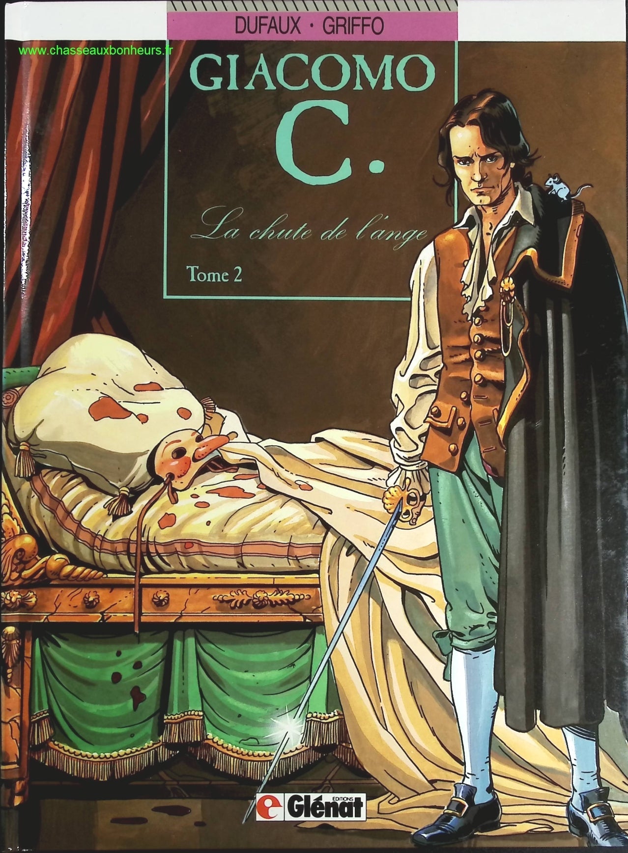 La Chute De L'ange tome 2 - Giacomo C. - Jean Dufaux Griffo - livre BD