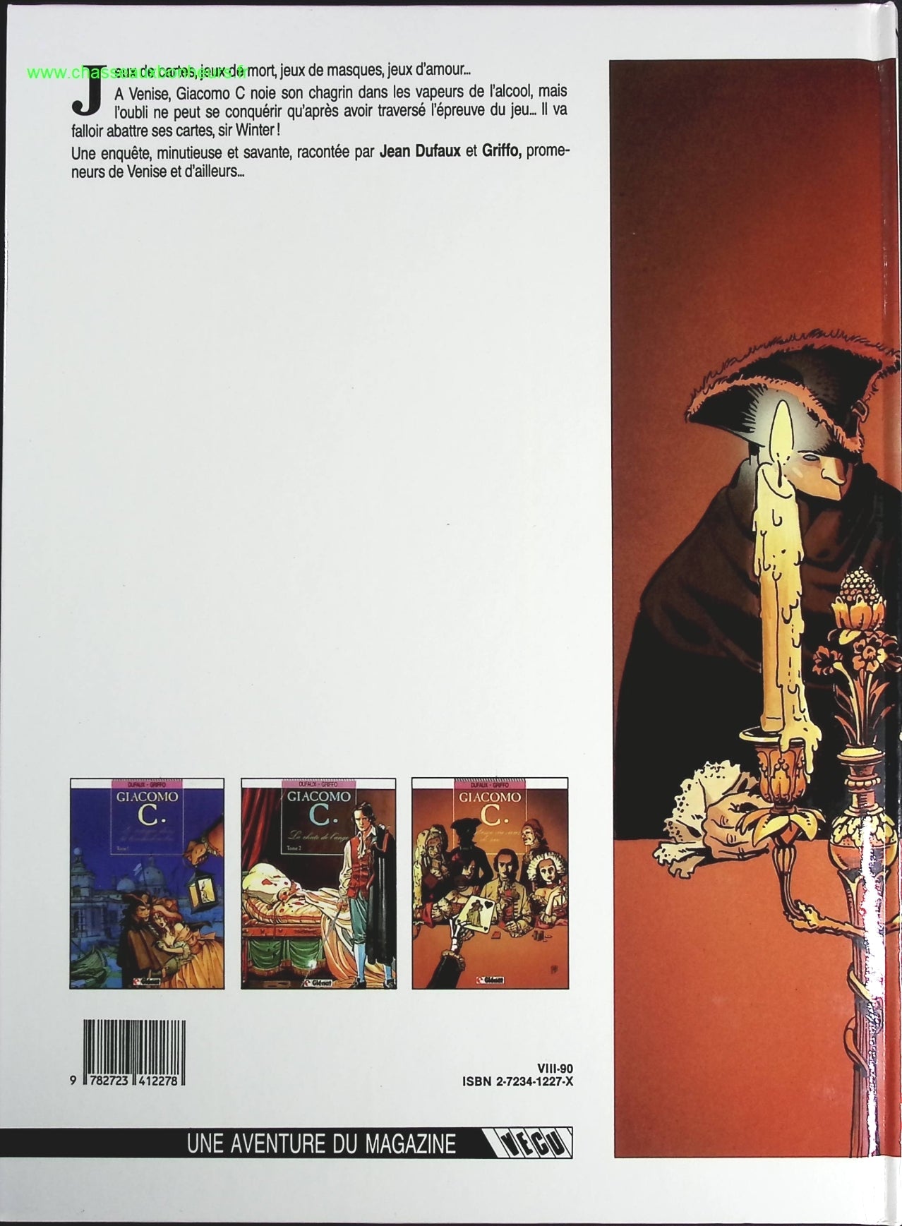 La Dame au coeur de suie tome 3 - Giacomo C.- Jean Dufaux Griffo - livre BD