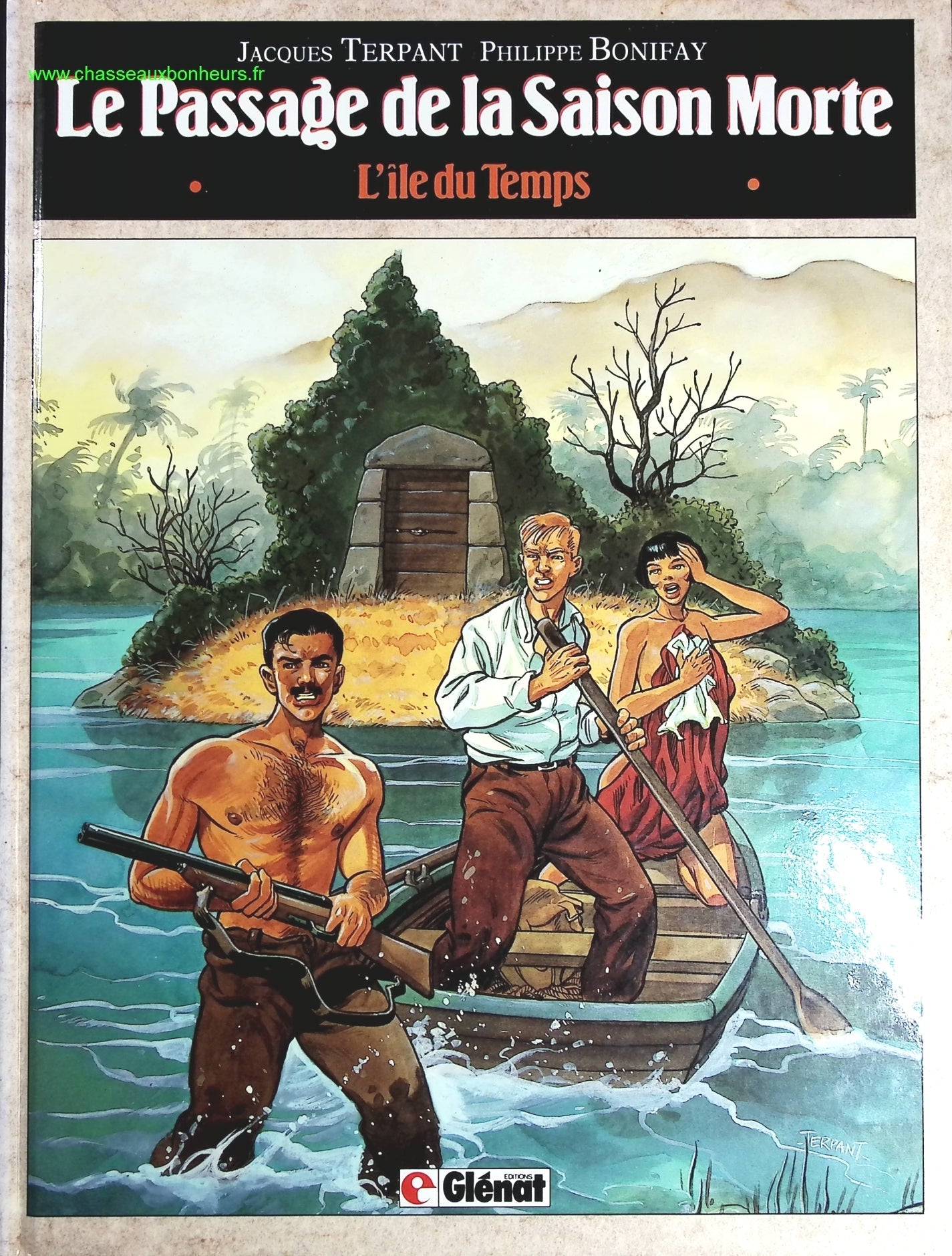 L'île Du Temps tome 1 - Le Passage De La Saison Morte - Philippe Bonifay, Jacques Terpant - livre BD