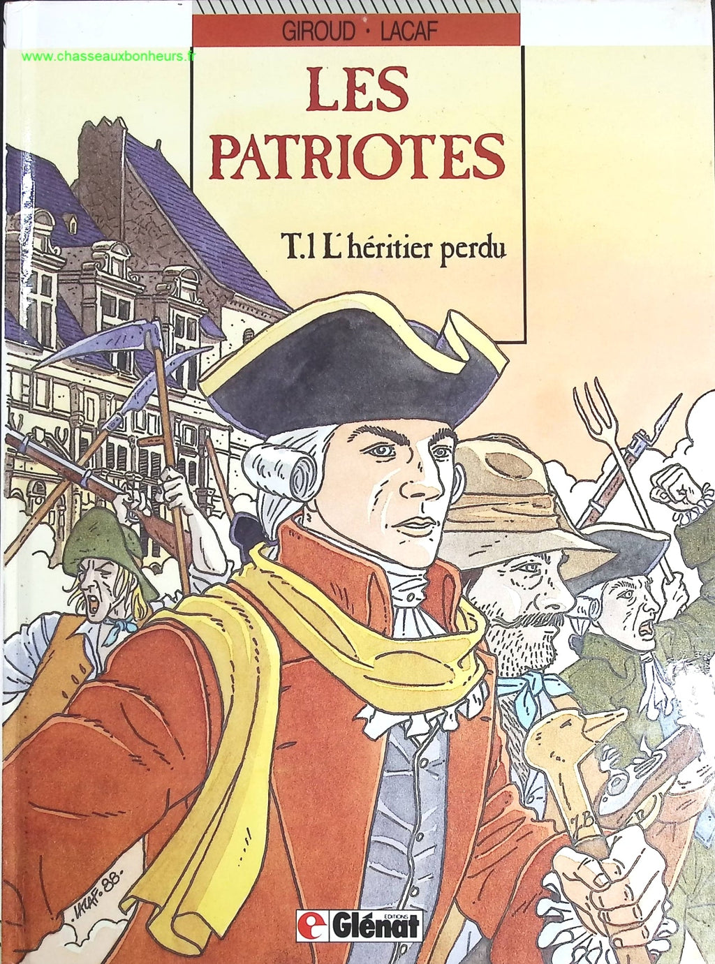 L'héritier Perdu tome 1 - Les Patriotes - Fabien Lacaf, Frank Giroud - livre BD