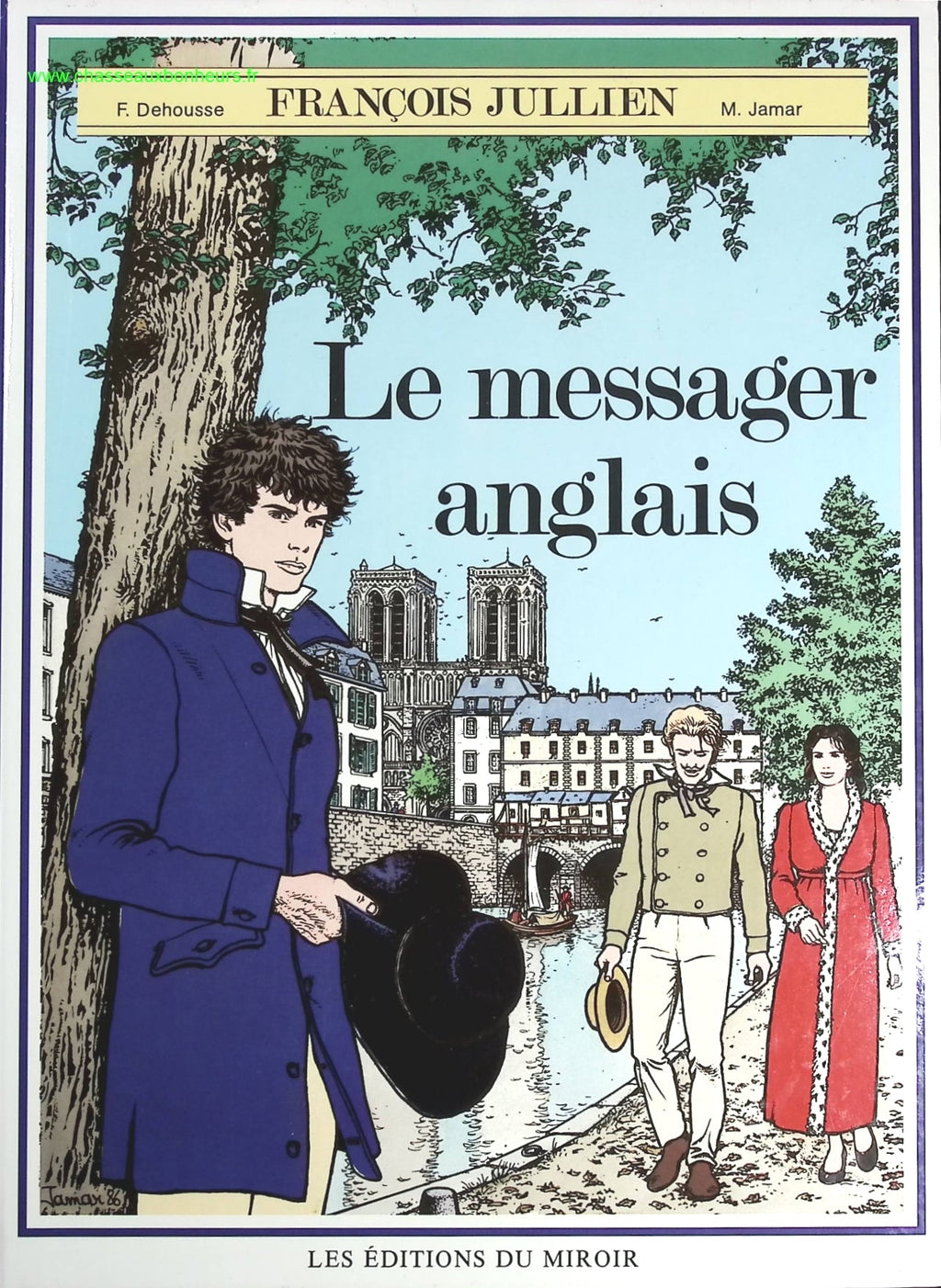 Le Messager Anglais tome 2 - François Jullien - Martin Jamar Françoise Dehousse - livre BD