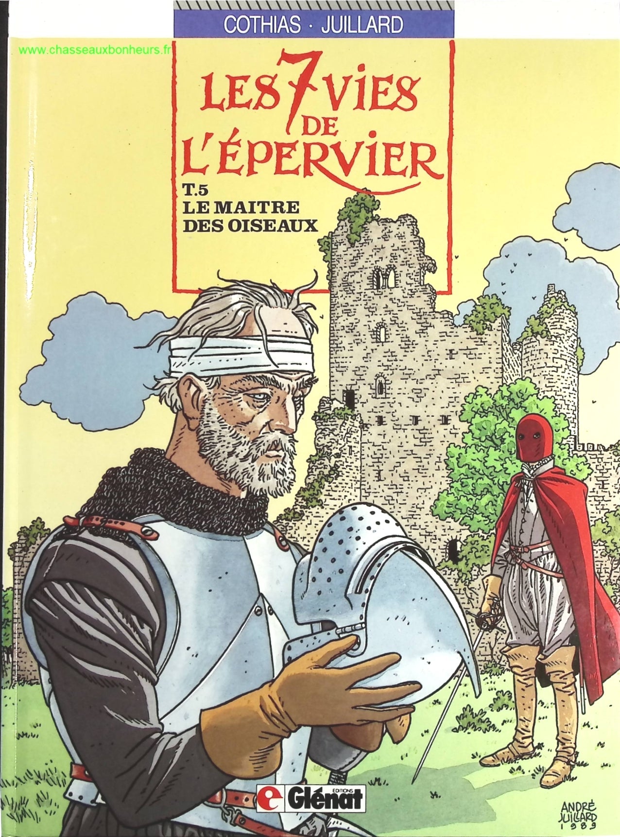 Le Maître Des Oiseaux tome 5 - Les 7 Vies De L'épervier - Patrick Cothias, André Juillard - livre BD