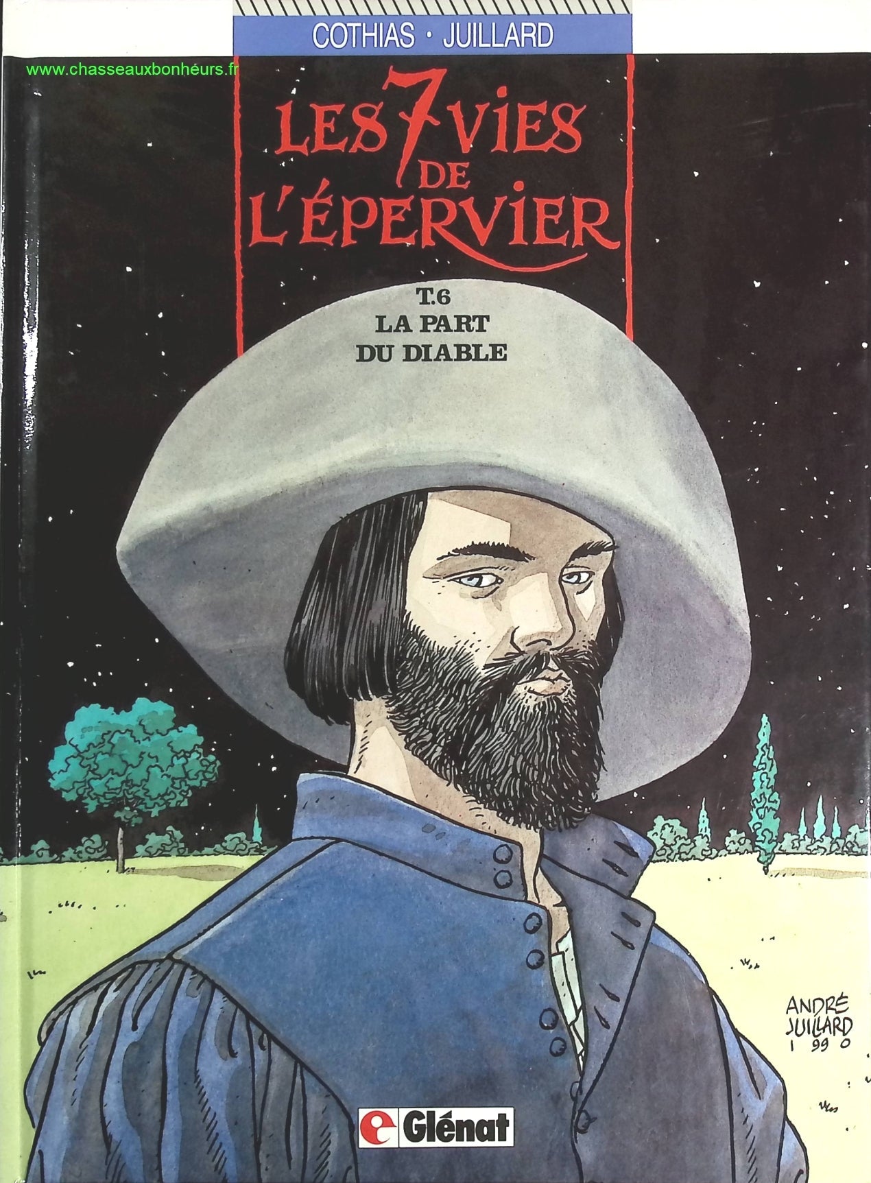 La Part Du Diable tome 6 - Les 7 Vies De L'épervier - Patrick Cothias, André Juillard - livre BD