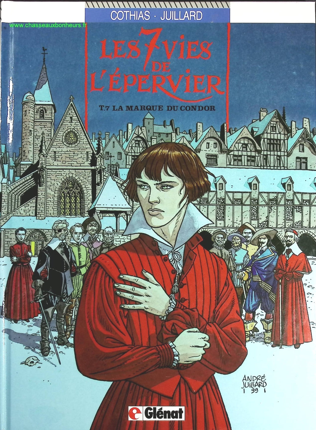 La Marque Du Condor tome 7 - Les 7 Vies De L'épervier - Patrick Cothias, André Juillard - livre BD