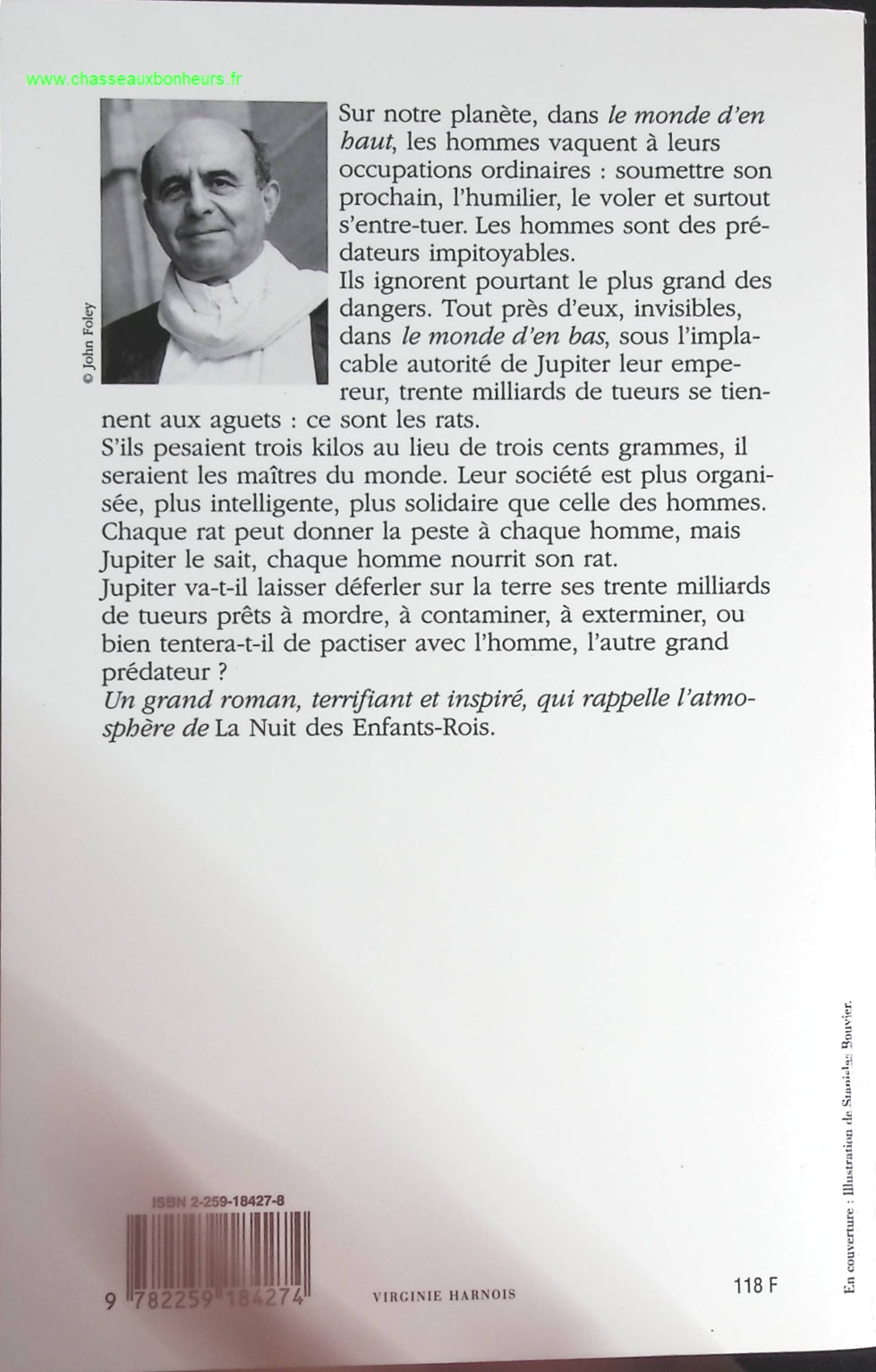 L'empereur des rats - Bernard Lenteric - livre