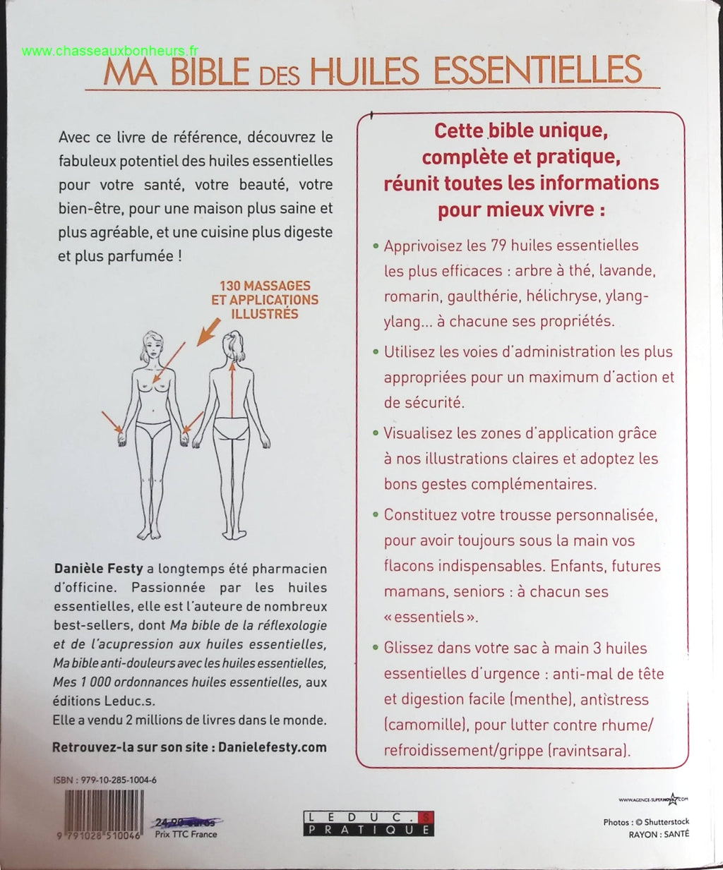 Ma bible des huiles essentielles - Danièle Festy - livre