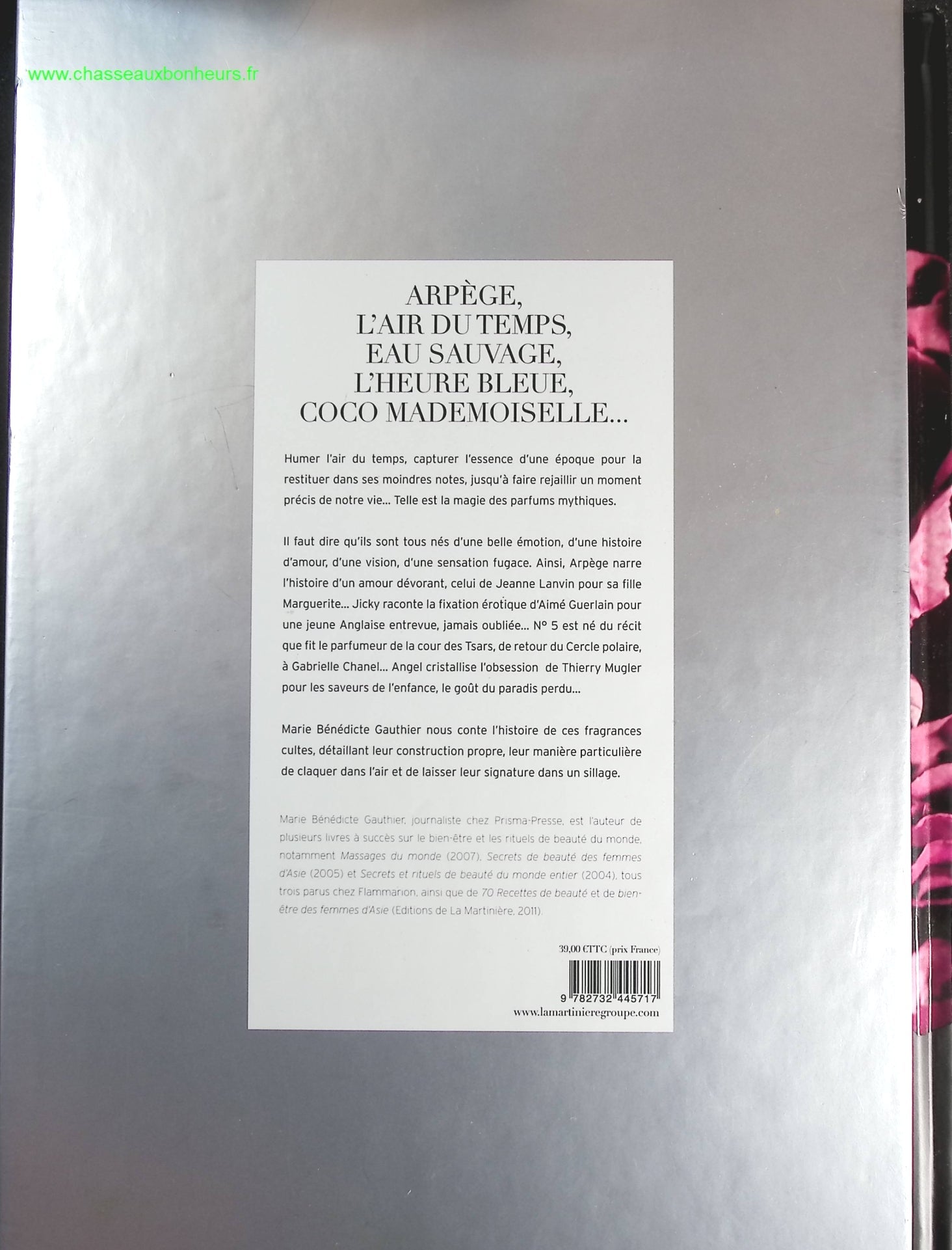 Parfums mythiques - Marie-Bénédicte Gauthier - livre