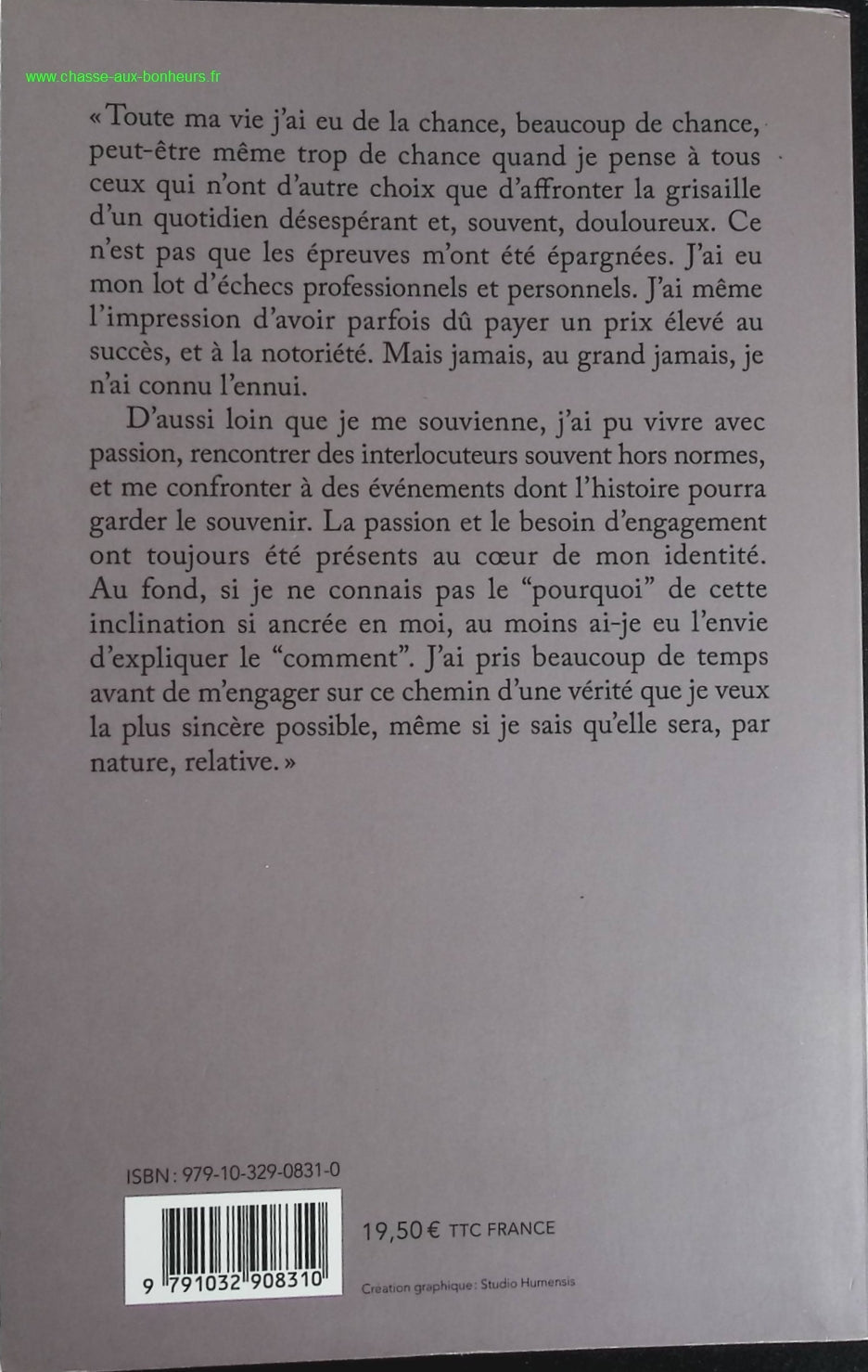 Passions - Nicolas Sarkozy - livre