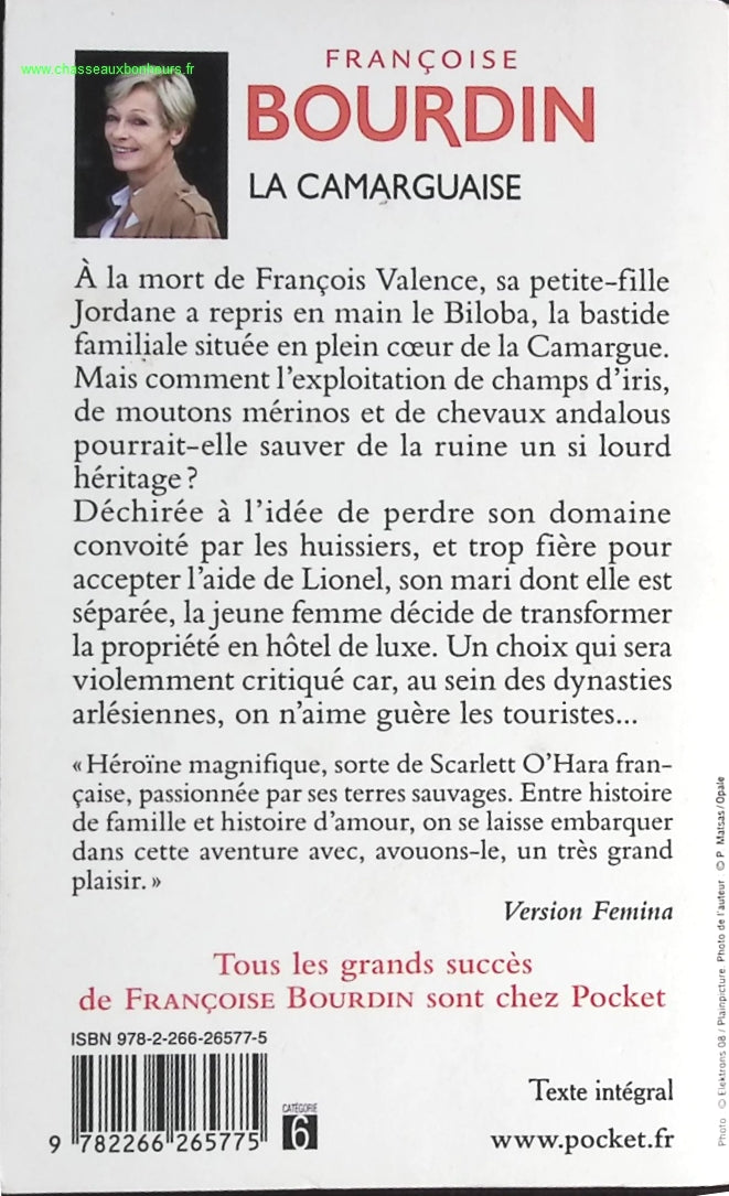 La Camarguaise - Françoise Bourdin - livre