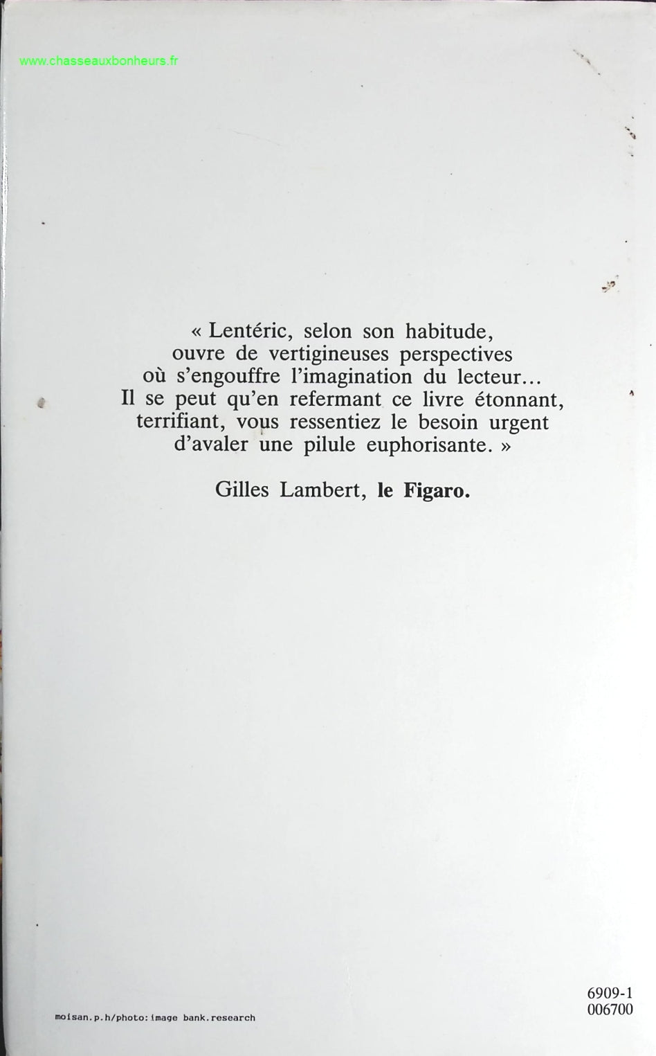 Substance B - Bernard Lentéric - livre