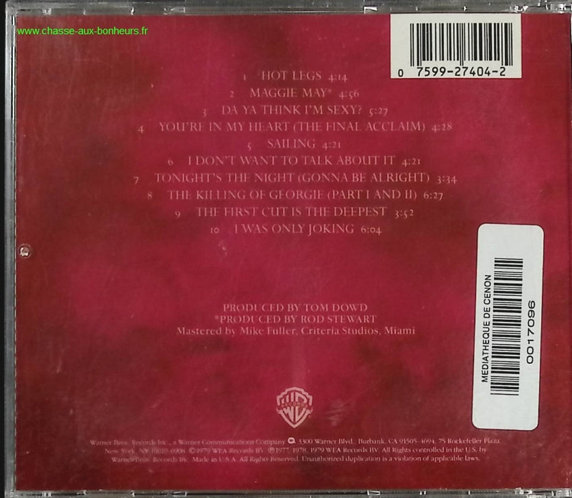 Greatest Hits - Rod Stewart - CD