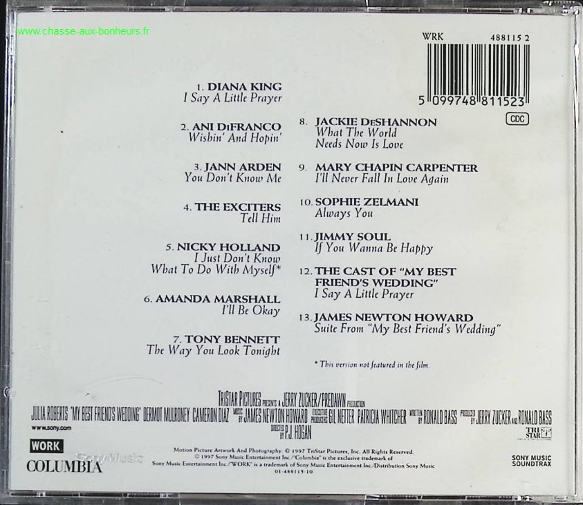 My Best Friend's Wedding - Various - CD