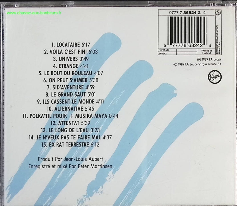 Bleu Blanc Vert - Jean-Louis Aubert - CD