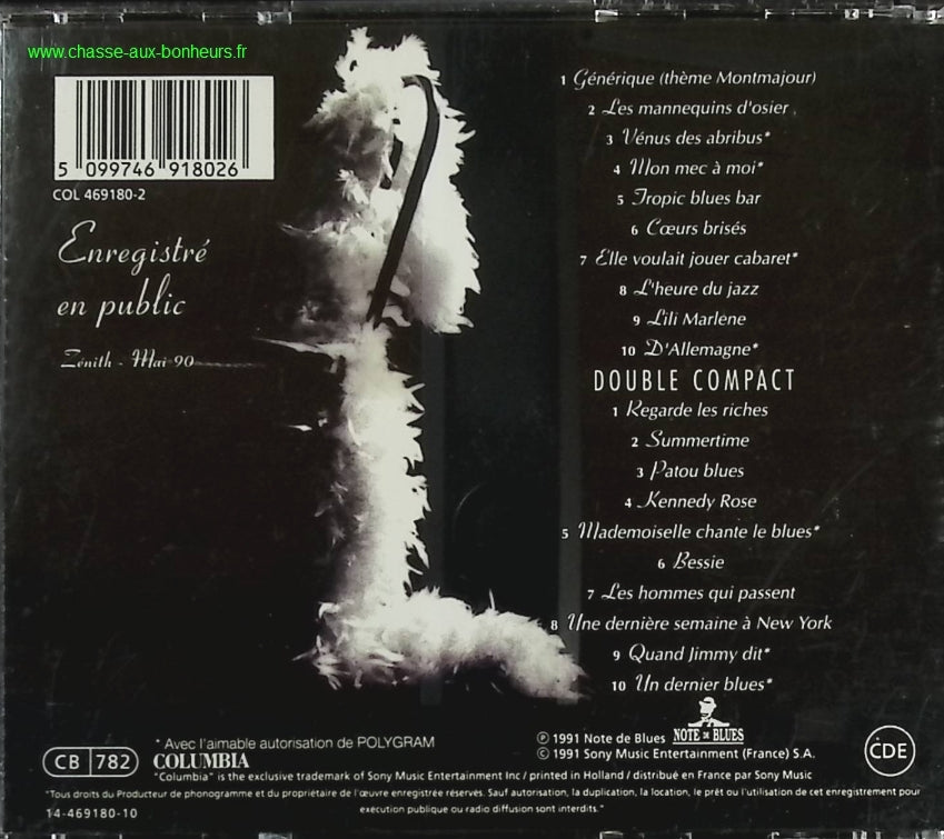 Carnets De Scène - Patricia Kaas - CD