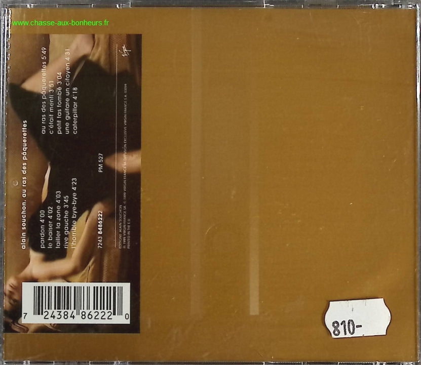 Au ras des pâquerettes - Alain Souchon - CD