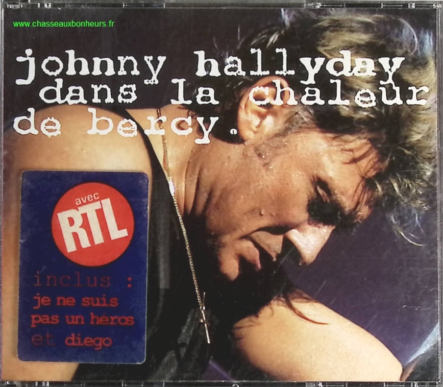 Dans la chaleur de Bercy - Johnny Hallyday - CD