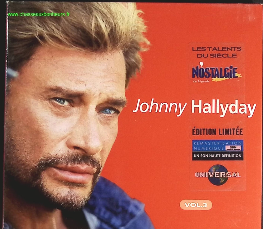 Volume 3 - Johnny Hallyday - CD