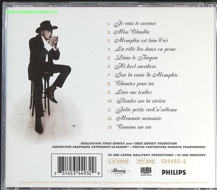 Destination Vegas - Johnny Hallyday - CD