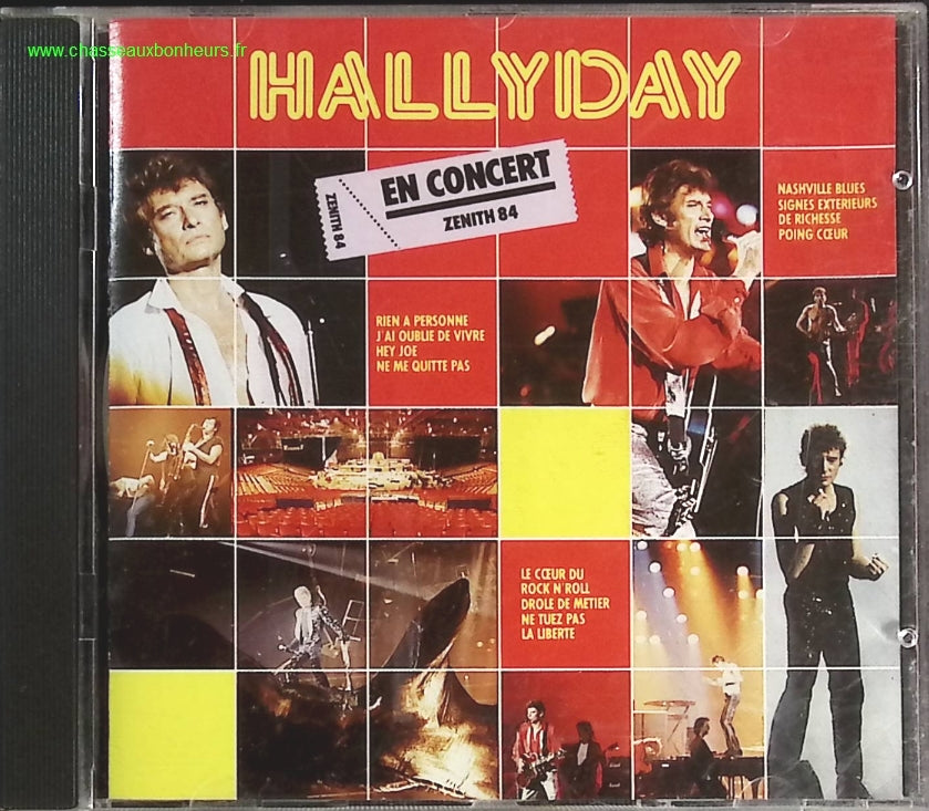 en Concert Zenith 84 - Johnny Hallyday - CD