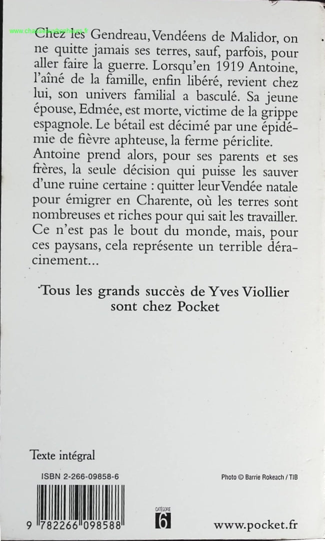 Les Pêches de vigne - Yves Viollier - livre