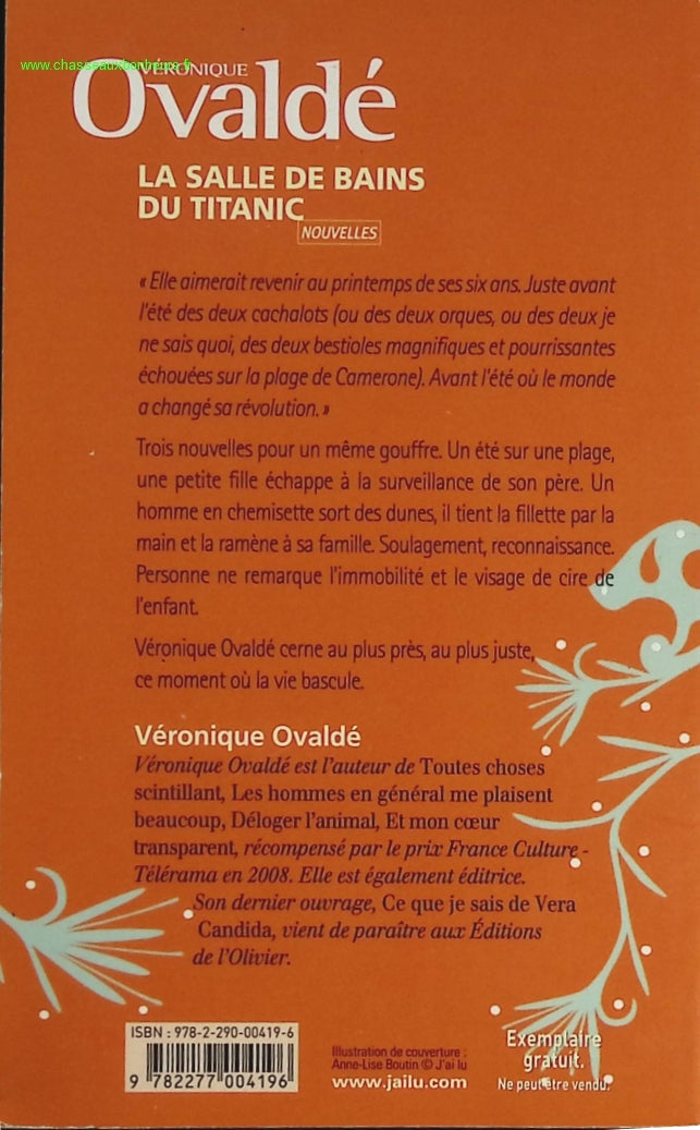 La Salle De Bains Du Titanic - Ovaldé Véronique - livre