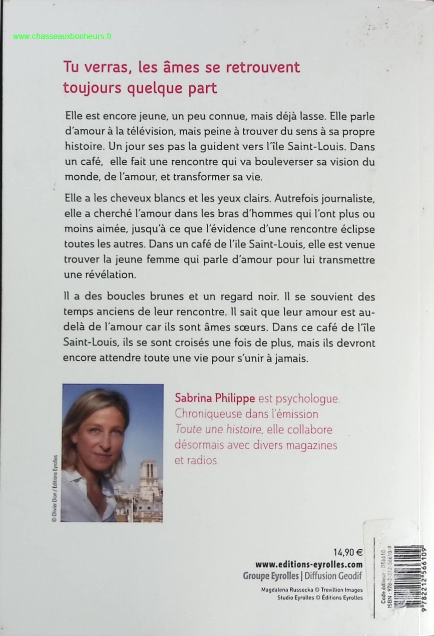 Tu verras les âmes se retrouvent toujours quelque part - Sabrina Philippe - livre