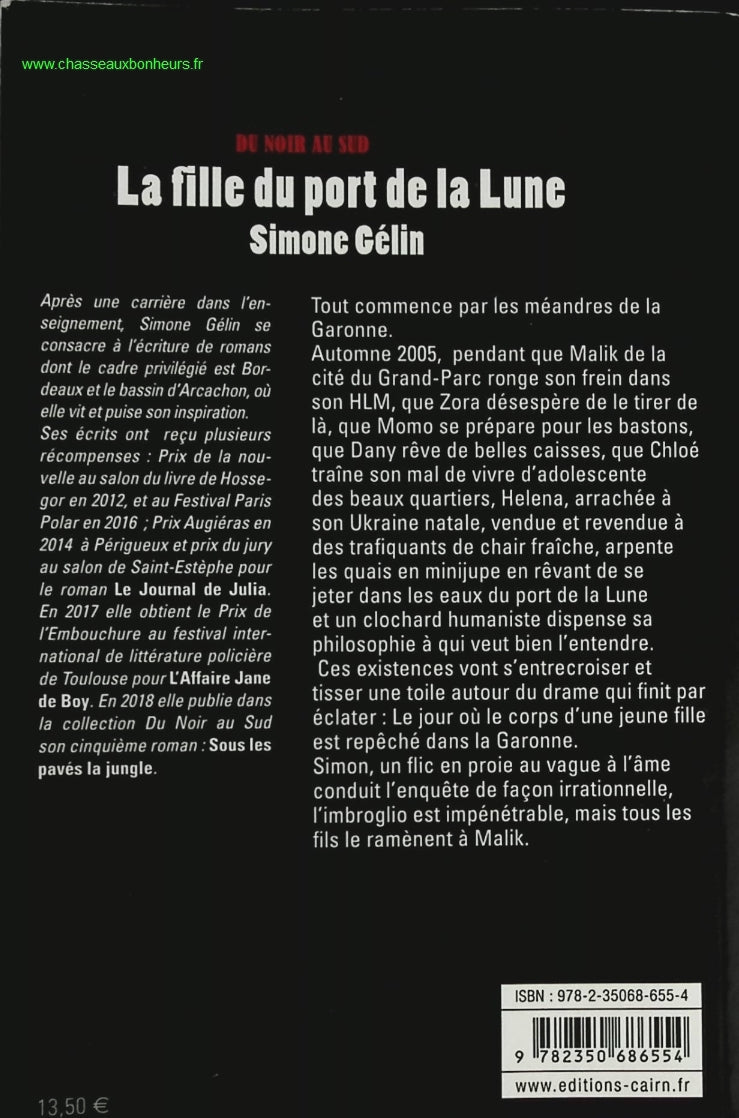 La fille du port de la Lune - Simone Gélin - livre