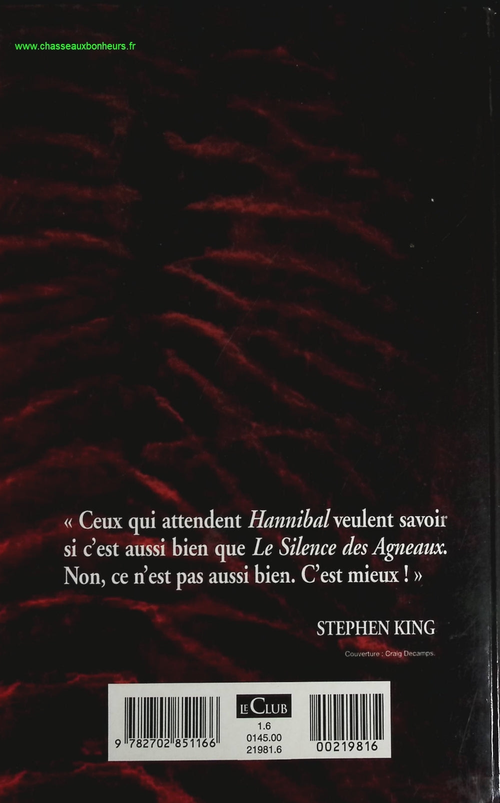 Hannibal - Harris Thomas - livre