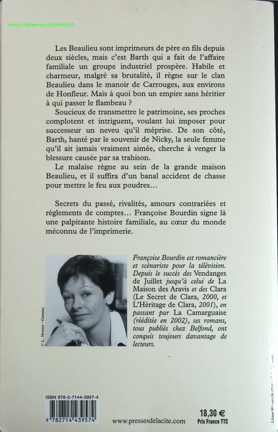L'heritier Des Beaulieu - Françoise Bourdin - livre