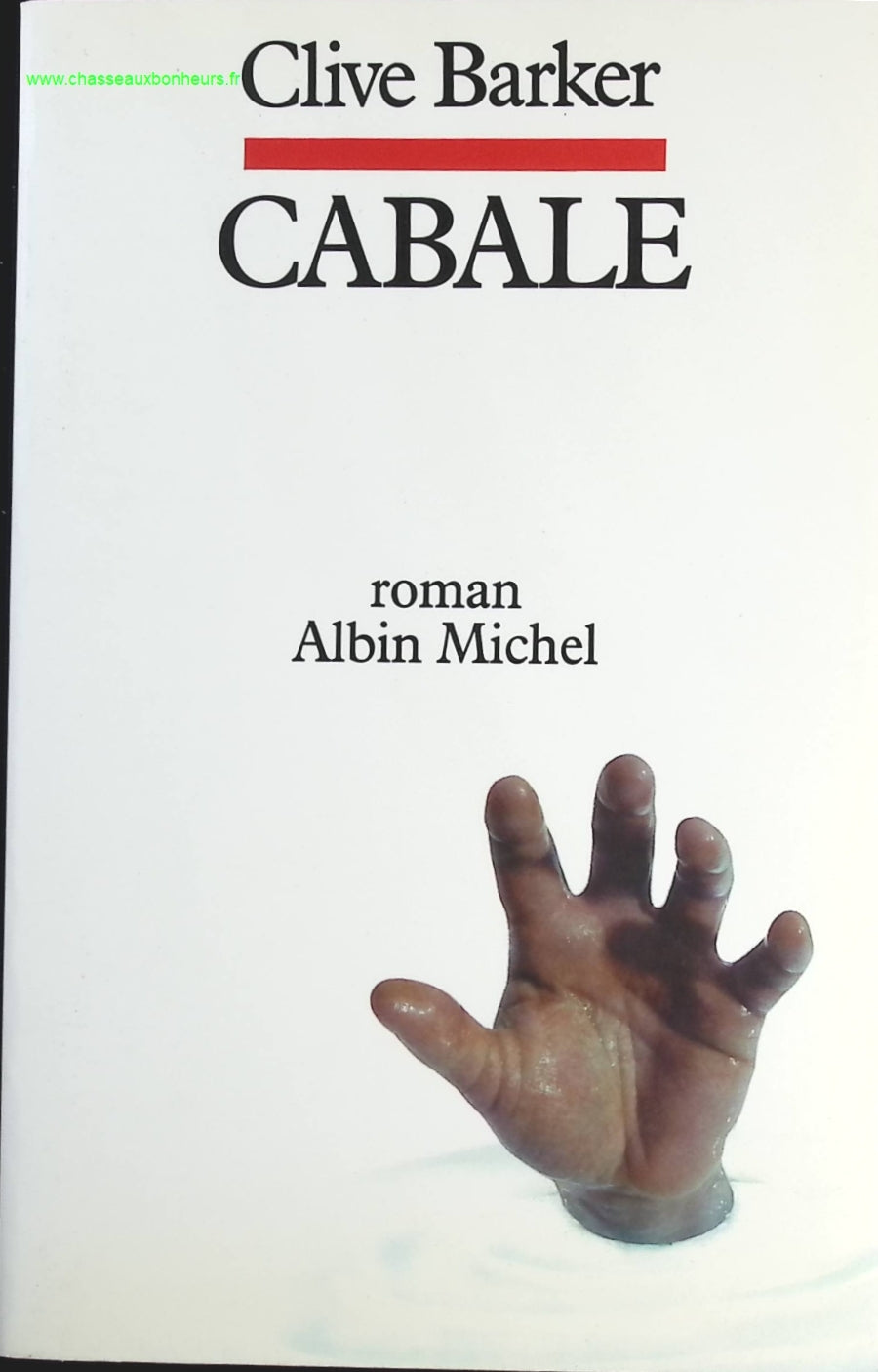 Cabale - Clive Barker - livre