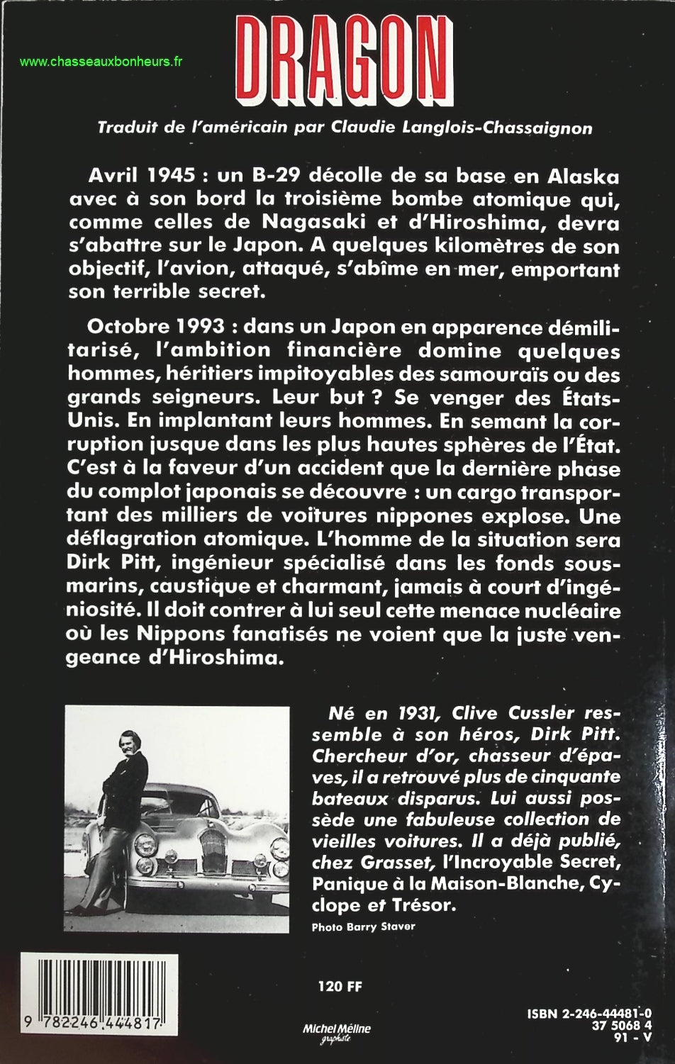 Dragon - Clive Cussler - livre