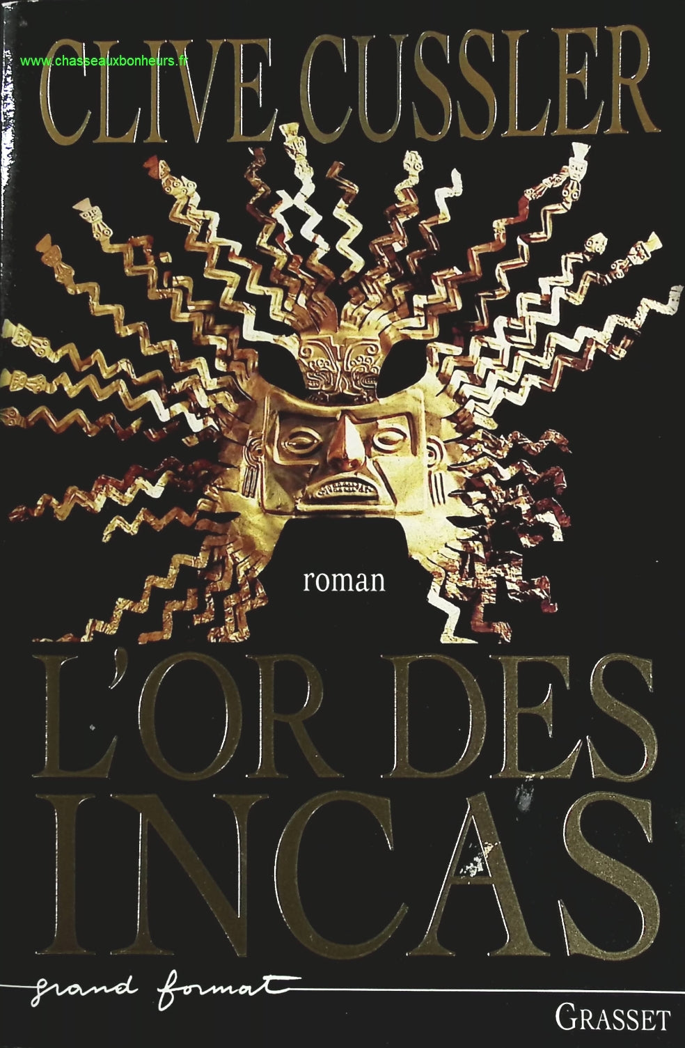 L'Or des Incas - Clive Cussler - livre