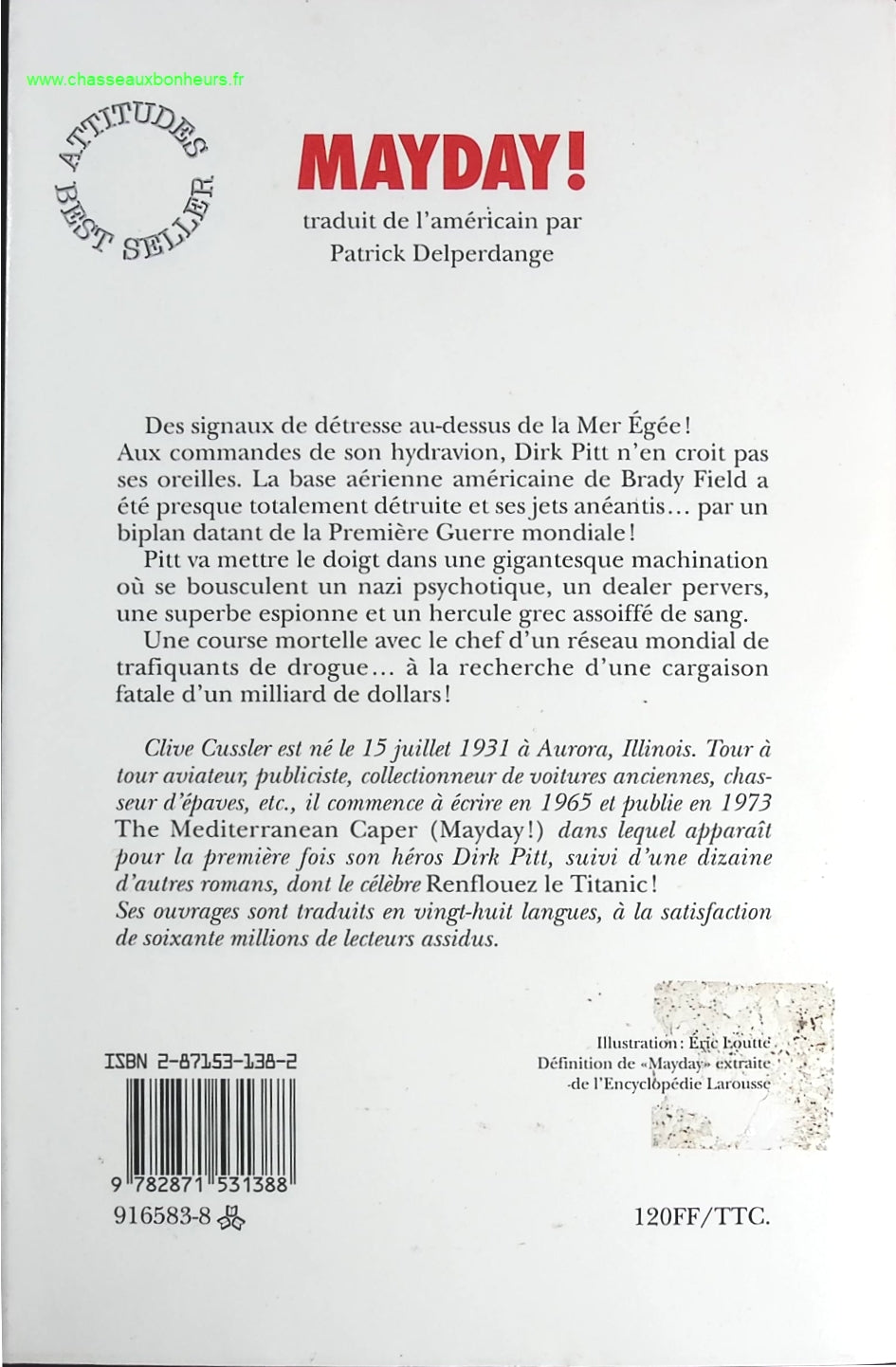 Mayday - Clive Cussler - livre