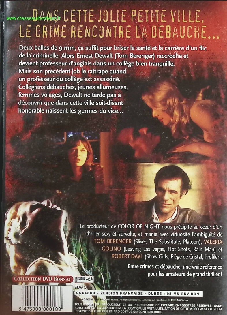 Aux portes de l'enfer - Tom Berenger - DVD