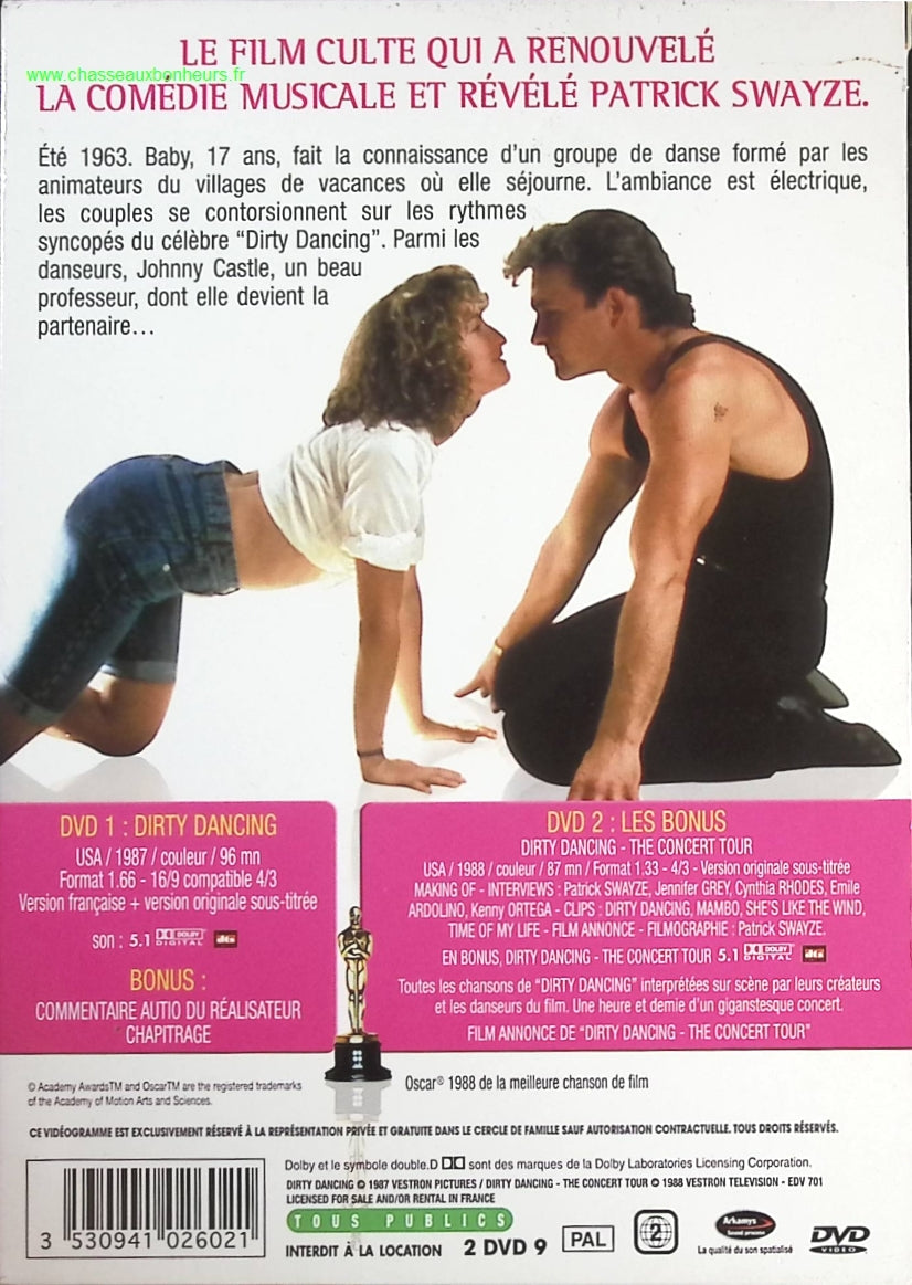 Dirty Dancing - Patrick Swayze - DVD