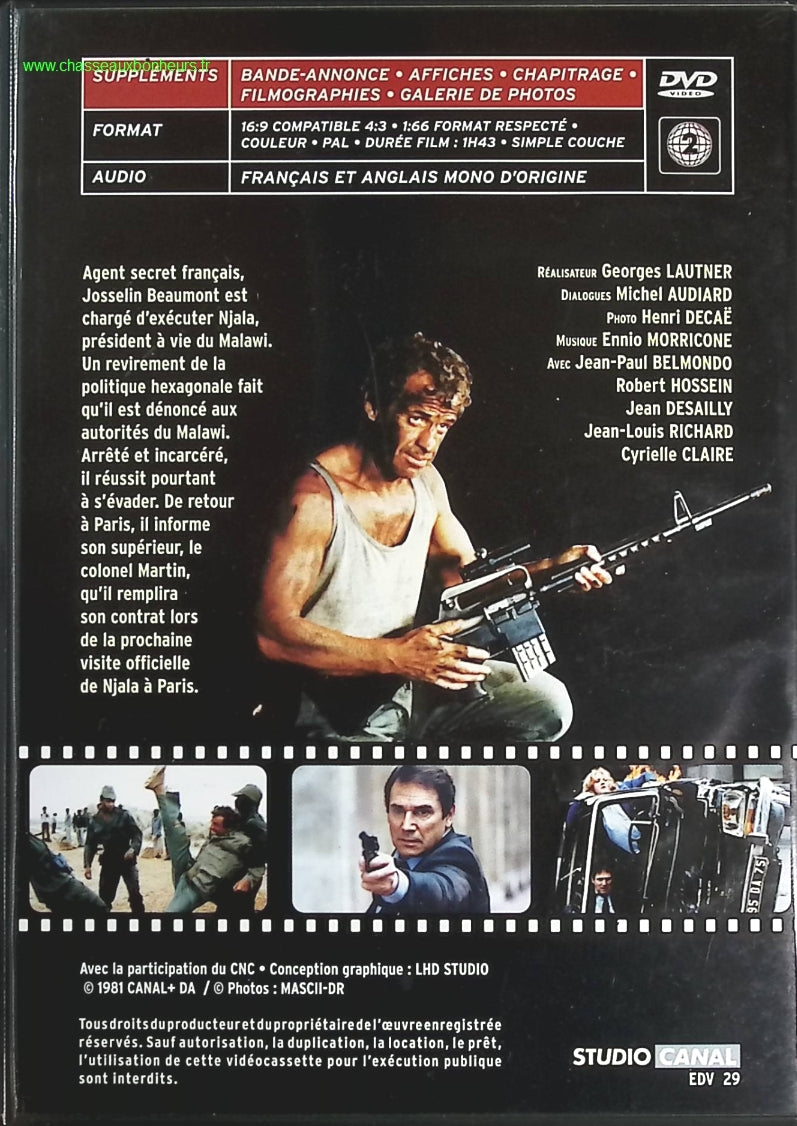 Le Professionnel - Jean-Paul Belmondo - DVD