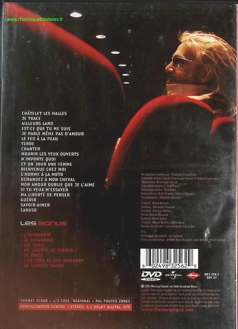 Olympia 2003 - Florent Pagny - DVD