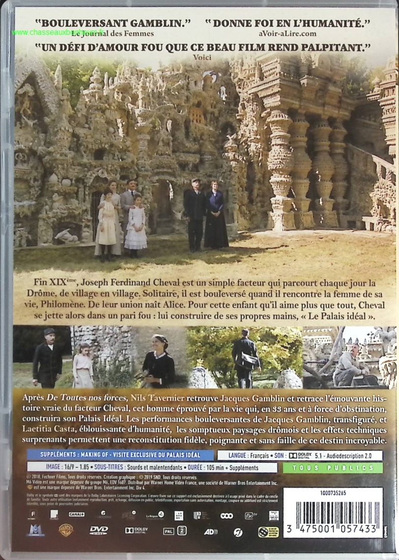 l'incroyable Histoire du Facteur Cheval - Laetitia Casta - DVD