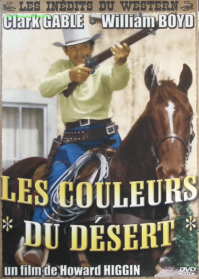 Les couleurs du désert - Clark Gable - DVD