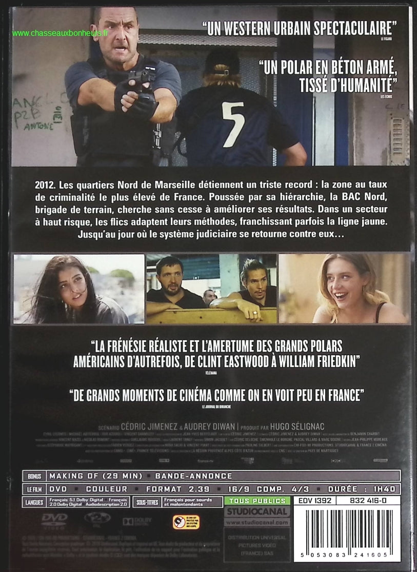 BAC Nord - Gilles Lellouche - DVD