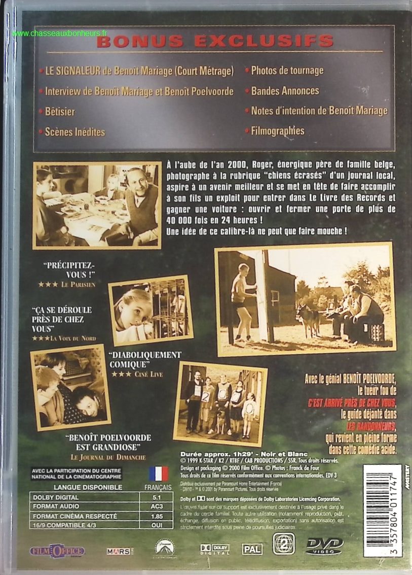 Les Convoyeurs Attendent - Benoît Poelvoorde - DVD