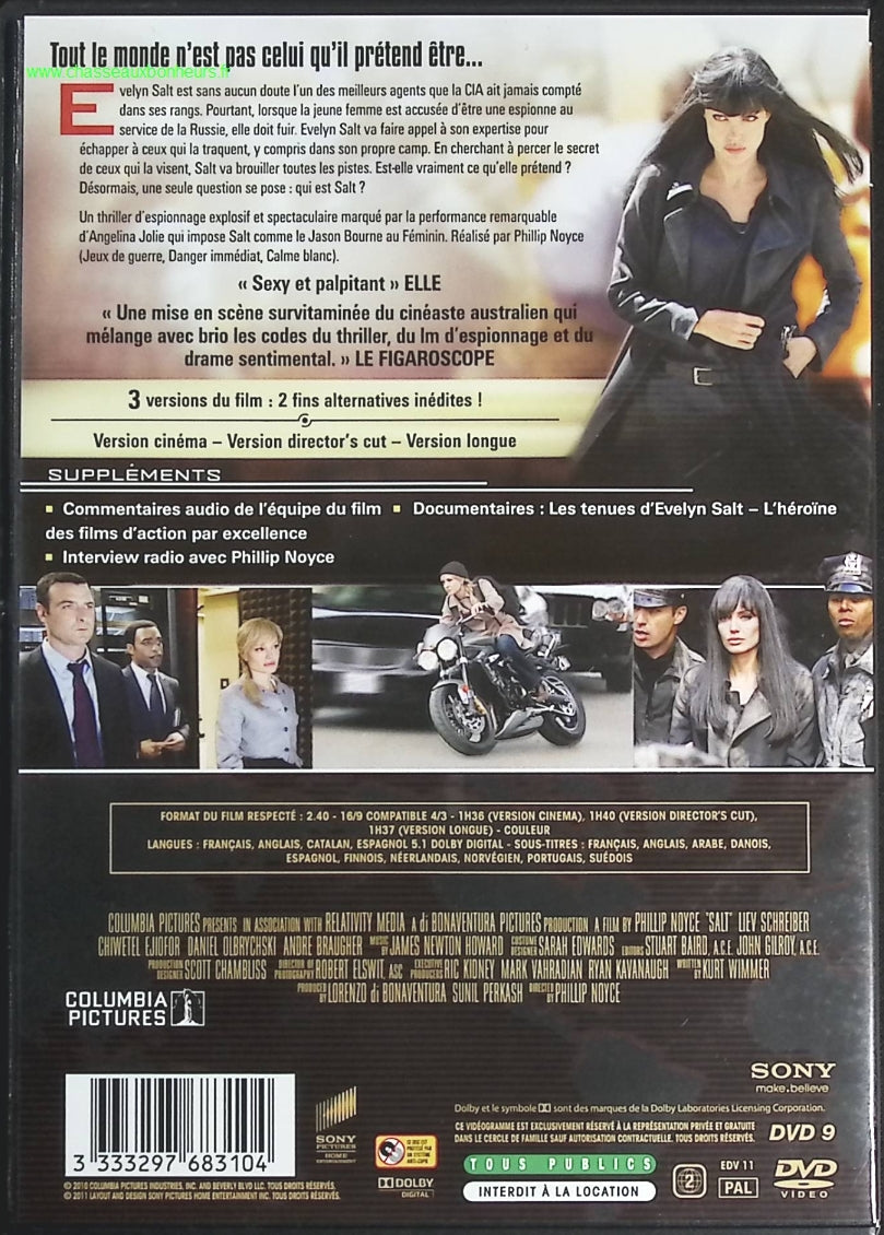 Salt - Angelina Jolie - DVD
