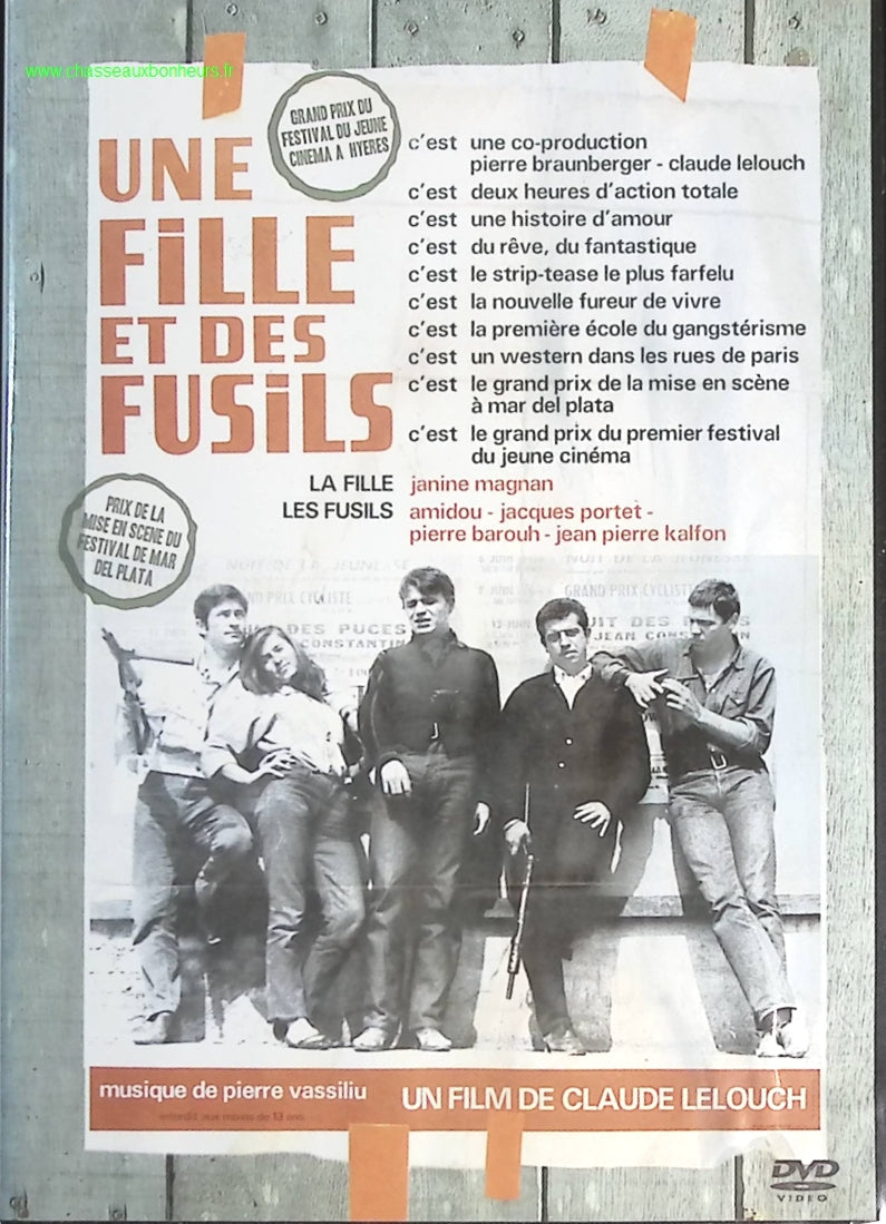 Une fille et des fusils - Janine Magnan - DVD