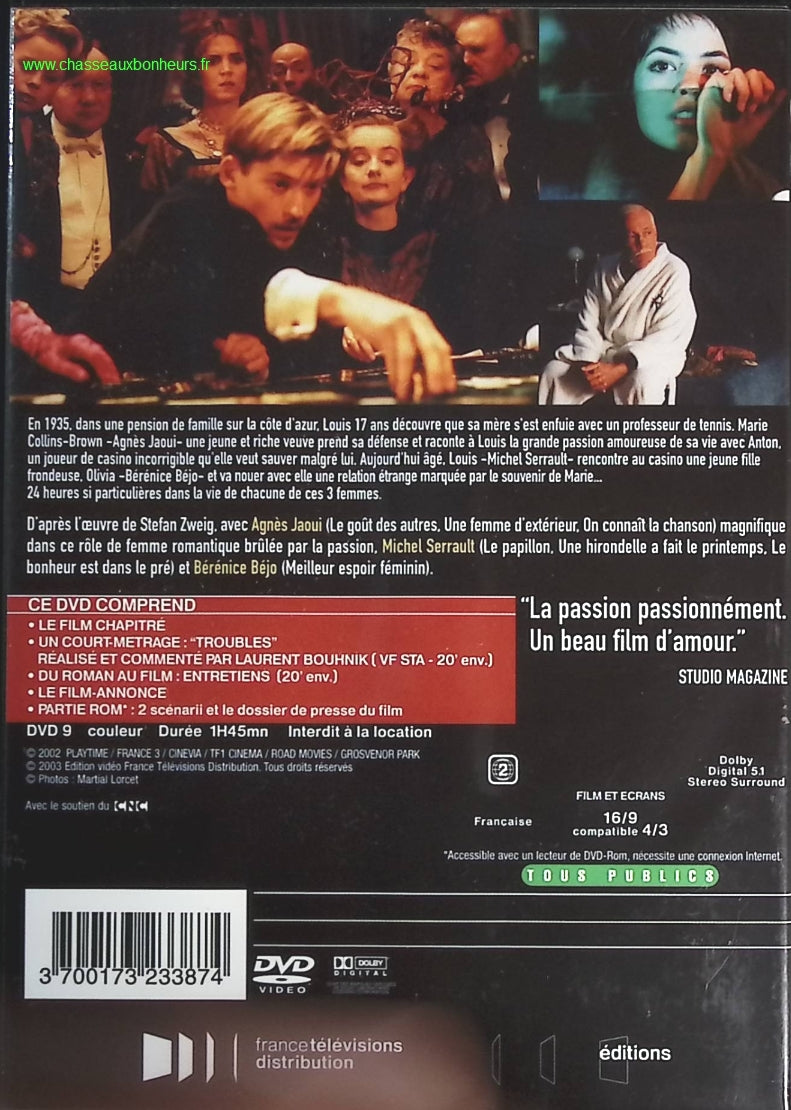 24 Heures de la Vie d'une Femme - Michel Serrault - DVD