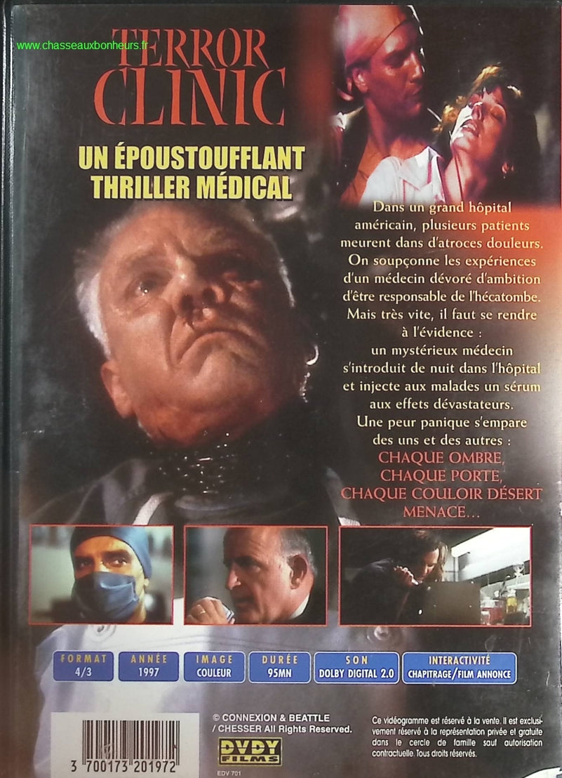 Terror clinic - Isabel Glasser - DVD